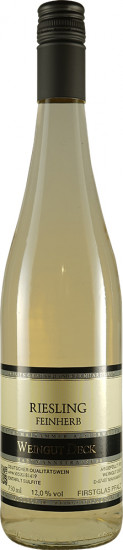 2024 Riesling feinherb - Weingut Deck
