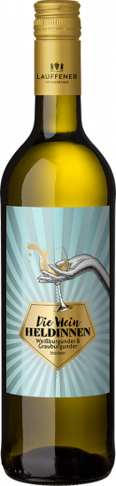 2024 Die Weinheldinnen Grauburgunder & Weißburgunder trocken - Lauffener Weingärtner