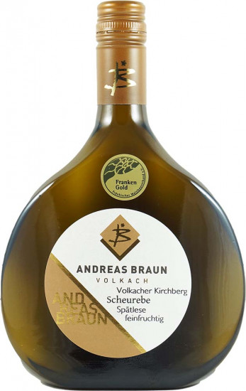 2023 Volkacher Kirchberg Scheurebe Spätlese feinherb - Weingut Andreas Braun