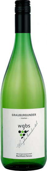 2023 Grauer Burgunder trocken 1,0 L - Winzergenossenschaft Buchholz/Sexau