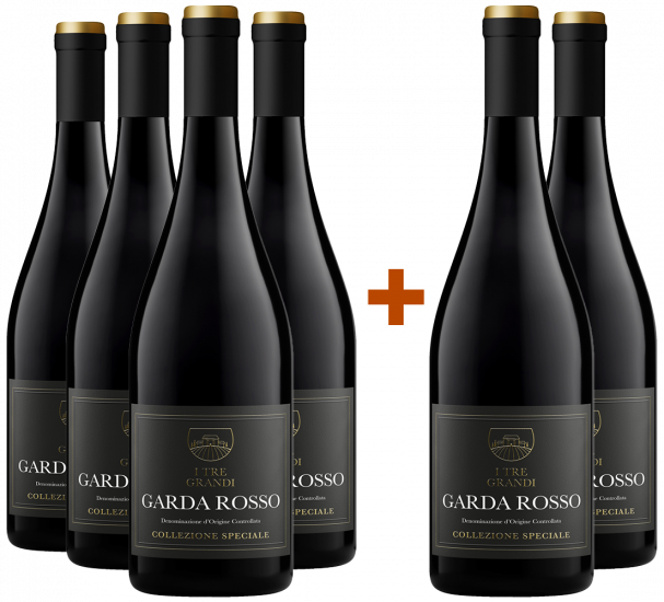 4+2 Paket I Tre Grandi Garda Rosso Collezione Speciale DOC
