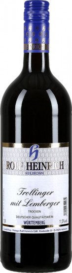 2020 Trollinger-Lemberger trocken 1,0 L - Weingut Rolf Heinrich