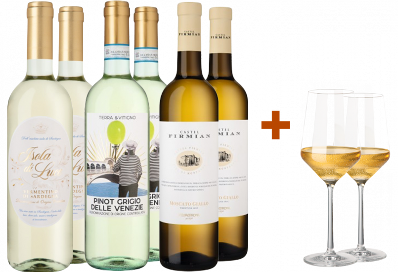 Italien Sommergenuss mit gratis Gläsern - WirWinzer Select