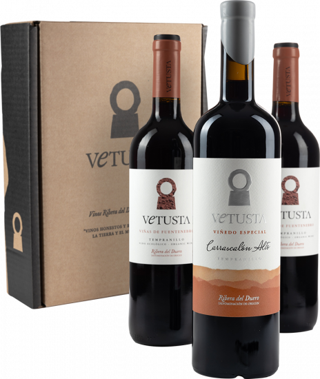 PACK COLECCIÓN TERRUÑO + SACACORCHOS DE REGALO - Bodegas Vetusta