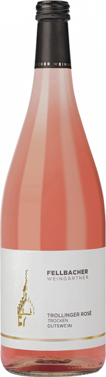 2024 Trollinger Rosé Gutswein trocken 1,0 L - Fellbacher Weingärtner eG