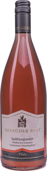 2019 Spätburgunder 1L Weißherbst lieblich 1,0 L - Weingut Gebrüder Bart