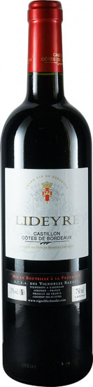 2016 Lideyre Castillon Côtes de Bordeaux AOP trocken - Maison Bardet