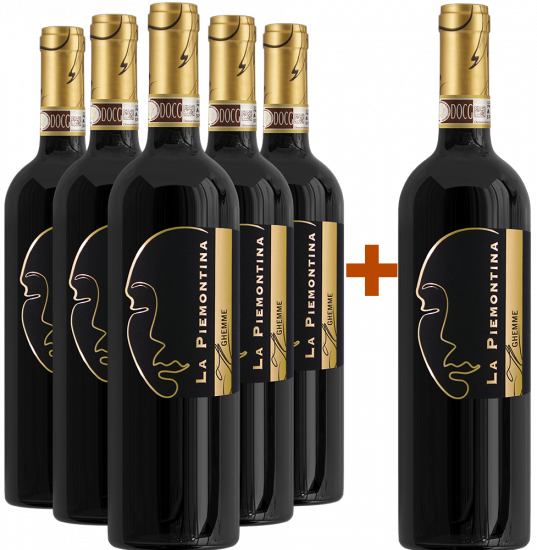 5+1 Paket Ghemme DOCG - La Piemontina