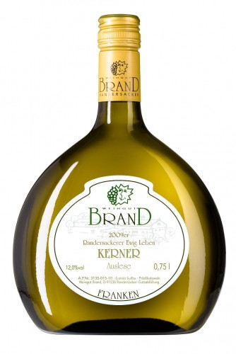 2009 Sonnenstuhl Kerner Auslese edelsüß - Weingut Brand