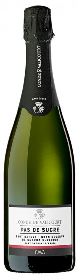 2021 Pas de Sucre Nature Gran Reserva Guarda Superior Cava DO brut nature - Cava Conde de Valicourt