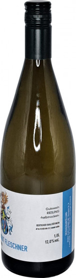 2024 Gutswein Riesling halbtrocken 1,0 L - Weingut Klaus Fleschner
