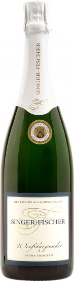 Weißburgunder Sekt extra trocken - Weingut Singer-Fischer