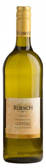2022 Gutedel halbtrocken Bio 1,0 L - Öko-Hof Ruesch