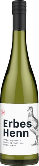 2018 Schiefergestein Riesling Spätlese halbtrocken - Weingut Erbes-Henn