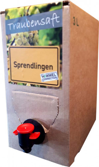 2025 Traubensaft weiß - BAG in BOX 3,0 L - Weingut Oswald