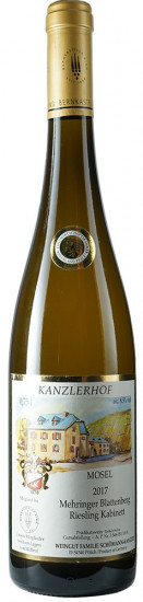 2022 Mehringer Blattenberg Riesling Kabinett fruchtsüß lieblich - Weingut Kanzlerhof