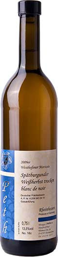 2023 Spätburgunder blanc de noir Spätlese trocken - Weingut Peth