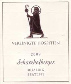 2011 Scharzhofberger Riesling Spätlese fruchtig - Weingut Vereinigte Hospitien