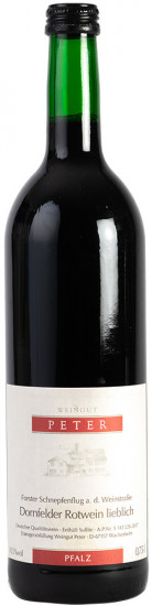 2020 Dornfelder Rotwein lieblich - Weingut Peter