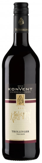 2013 Trollinger Cellarius trocken - Weinkonvent Dürrenzimmern eG