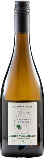 2022 Rheinhessen Gelber Muskateller halbtrocken Bio - Weingut Helmut Krauß