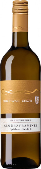 2022 Heppenheimer Gewürztraminer Spätlese lieblich - Bergsträßer Winzer