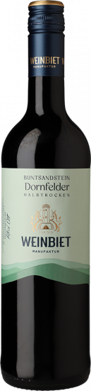 2024 Dornfelder vom Buntsandstein halbtrocken - Weinbiet Manufaktur