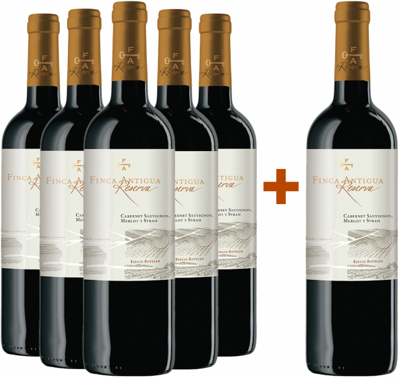 5+1 Paket Finca Antigua Reserva La Mancha DO - Finca Antigua