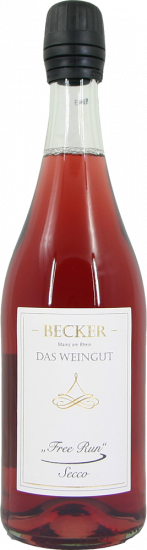 FreeRunSecco rosé halbtrocken - Becker das Weingut