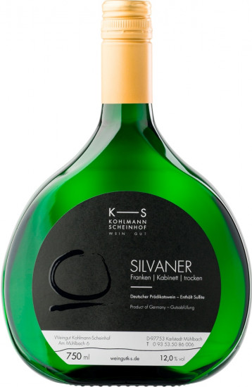 2024 Silvaner Kabinett trocken - Weingut Kohlmann-Scheinhof