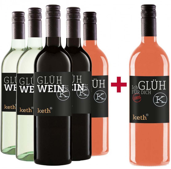 5+1 Glühwein-Mix-Paket - Weingut Matthias Keth