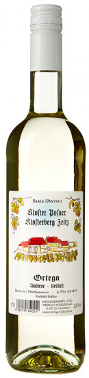 2025 Kloster Posaer Klosterberg Zeitz Ortega Auslese lieblich - Weingut Schulze