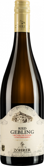 2022 Ried Gebling Grüner Veltliner trocken - Weingut Zöhrer