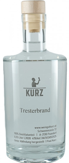 Tresterbrand vom Blaufränkisch - Weingut Kurz