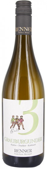 2025 Grauburgunder Kabinett trocken - Familien-Weingut Renner