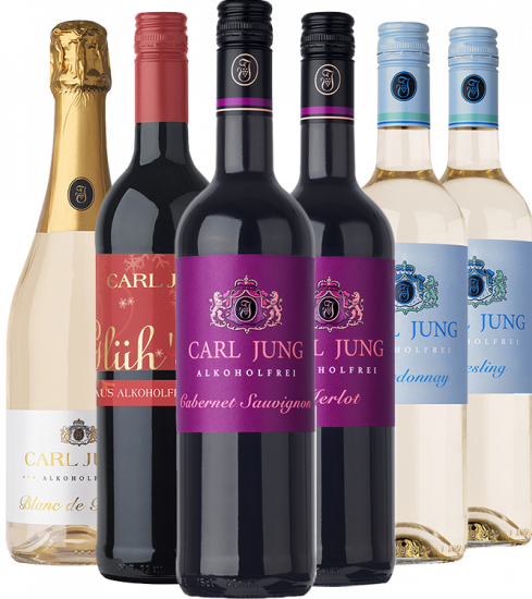 Advents-Genuss-Paket entalkoholisiert (6 Flaschen) - Carl Jung
