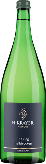 2025 Rheingau Riesling halbtrocken 1,0 L - Weingut H. Krayer