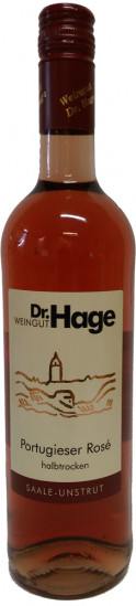 2023 Portugieser Rosé halbtrocken - Weingut Dr. Hage GbR