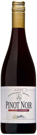 2022 Laufener Altenberg Pinot Noir Rotwein trocken - Winzerkeller Auggener Schäf