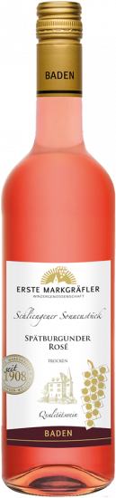 2024 Erste Markgräfler Spätburgunder Rosé trocken - Markgräfler Winzer  