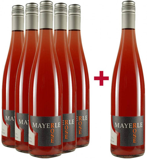 5+1 Paket Rosé feinherb - Weingut Mayerle