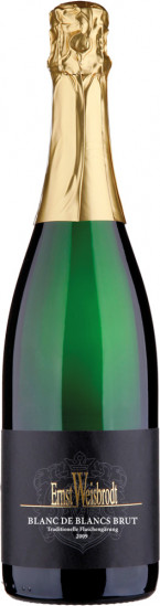 2012 Blanc de Blancs Sekt traditionelle Flaschengärung brut nature BIO - Wein- & Sektgut Ernst Weisbrodt