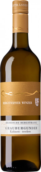 2024 Grauer Burgunder Kabinett trocken - Bergsträßer Winzer