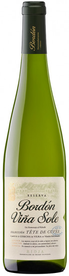 2018 Bordón Viña Sole Tête de Cuvée White Gran Reserva trocken - Bodegas Franco-Españolas