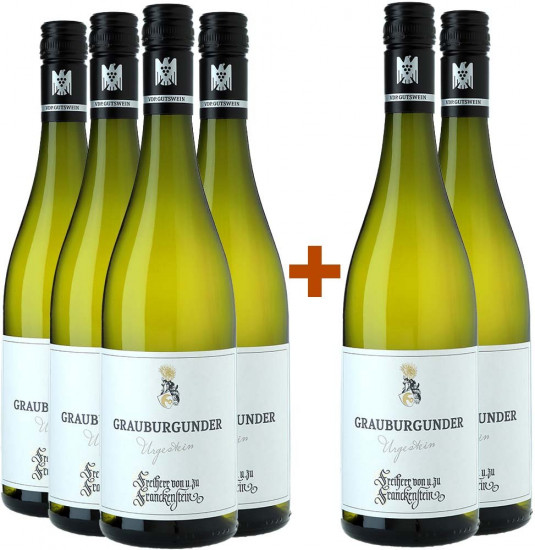 4+2 Paket 2022 Grauburgunder vom Urgestein VDP.Gutswein  - Weingut Freiherr von und zu Franckenstein