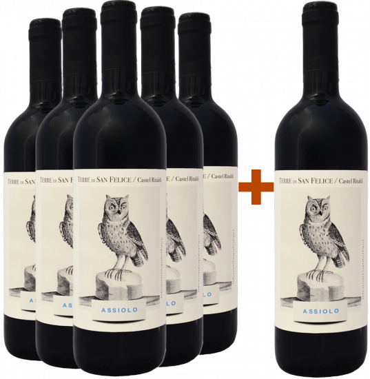 5+1 Paket Assiolo Umbria IGP - Terre di San Felice