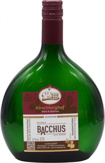 2019 Bacchus feinherb - Weinbau Kirschberghof