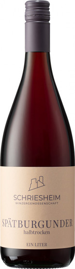 2023 Spätburgunder feinherb 1,0 L - Winzergenossenschaft eG Schriesheim