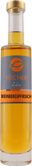 Weinbergspfirsichlikör (klein) 0,2 L - Weingut Fischer