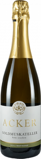 2023 Goldmuskateller Sekt trocken - Weingut Acker - Martinushof